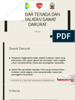 Standar SDM Dan Peralatan IGD RS