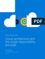 Cloud SOLID the Single Responsibility Principle