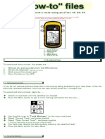 #GPS #STEP How To - Record A Track Using An Etrex 10-20-30 PDF