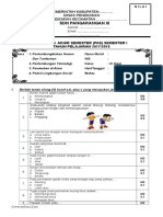 SEMESTER I SDN PANGARANGAN III