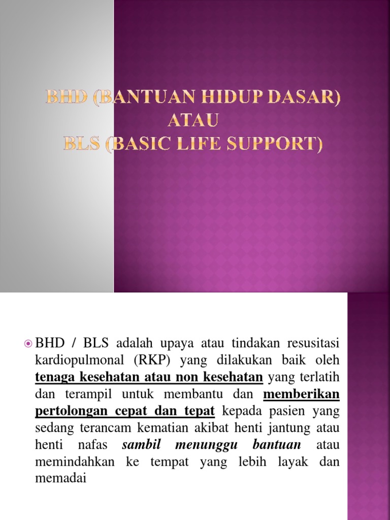 BHD | PDF | Kesehatan Holistik