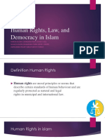 Human Rights, Law, Democracy in Islam