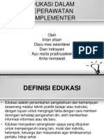 Edukasi Komplementer