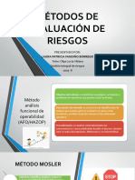 Métodos de Evaluación de Riesgos