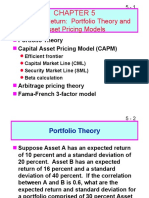 Risk and Return: Portfolio Theory and Asset Pricing Models