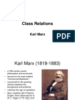 11. Marx on Class Relations