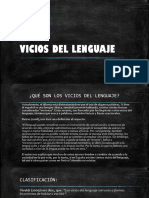 Vicios Del Lenguaje