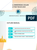 Manual Sinkronisasi Usulan DAK Fisik 2019