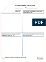 Student Self Eval Benefits PDF