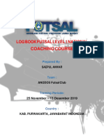 Tugas Log Book Futsal Level 1 National (SAEPUL ANWAR)