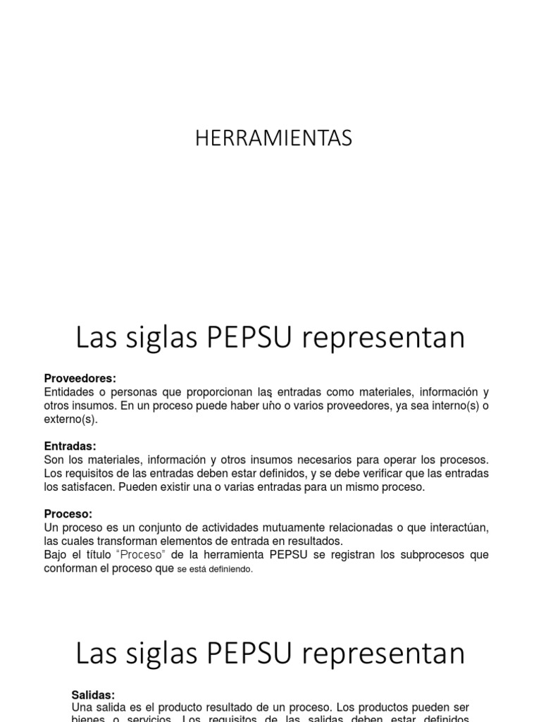 Modelo PEPSU: Definición y Ejemplos | PDF | Benchmarking | Contabilidad