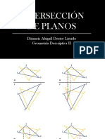 Intersección de Planos