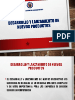 Desarrollo y Lanzamiento de Nuevos Productos 1