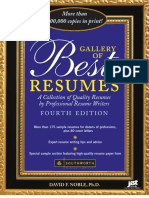 Gallery of Best Resumes