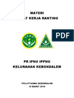 Materi Sidang Tatib Raker IPNU