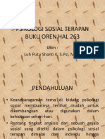 PSIKOLOGI SOSIAL TERAPAN