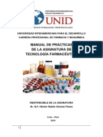 GUIA PRACTICA - Tecnología Farmacéutica 2019-II