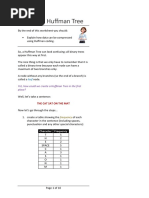 Create A Huffman Tree