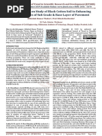 Review Paper On Study of Black Cotton Soil To Enhancing The Properties of Sub Grade and Base Layer of Pavement