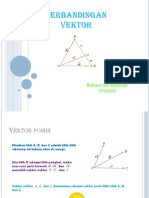 Perbandingan Vektor