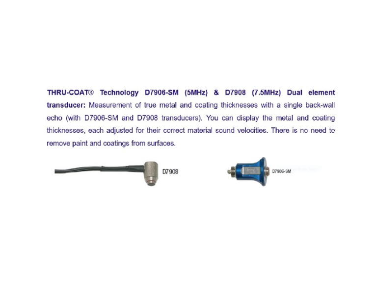 D7906 and D7908 Dual Element Use | PDF