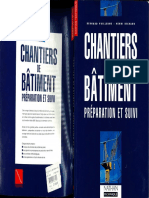 Chantiers de Bâtiment - Préparation Et Suivi PDF