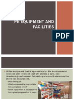 1PE Equipment and Facilities