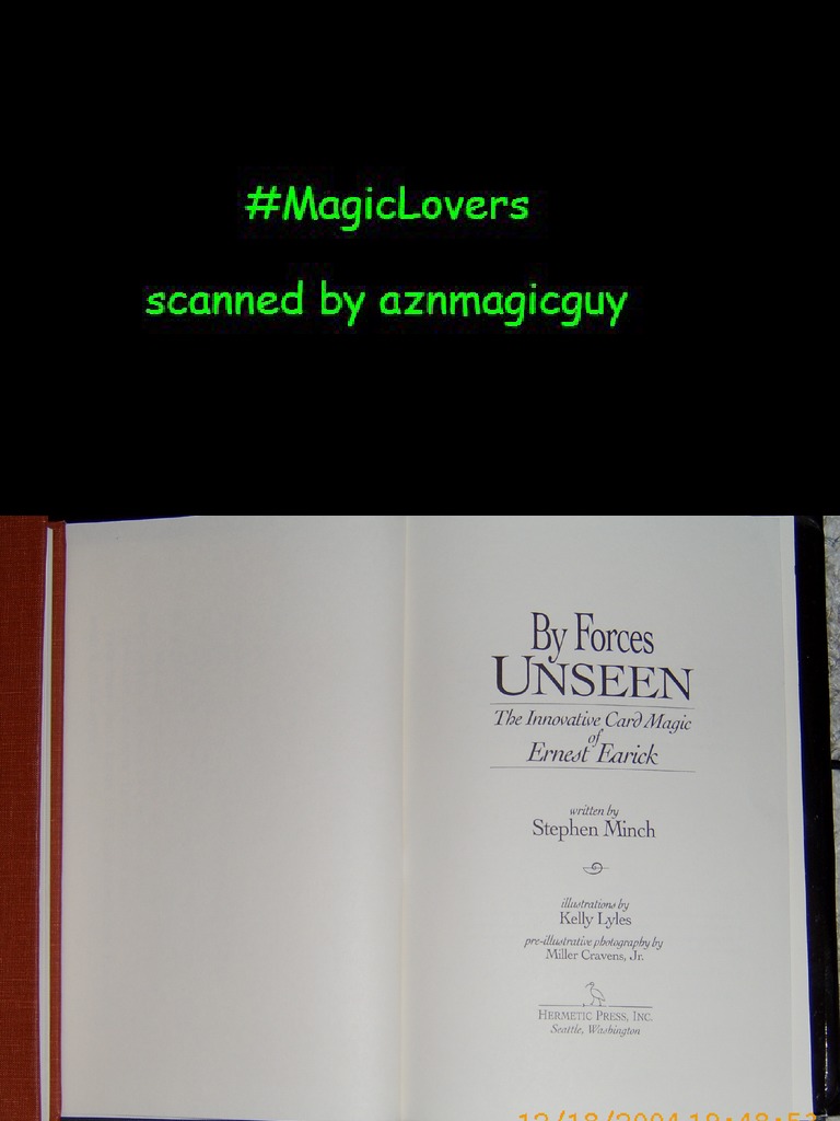 By Forces Unseen | PDF