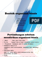 1.bentuk Organisasi Bisnis