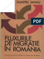 Fluxurile de Migratie in Romania 1984