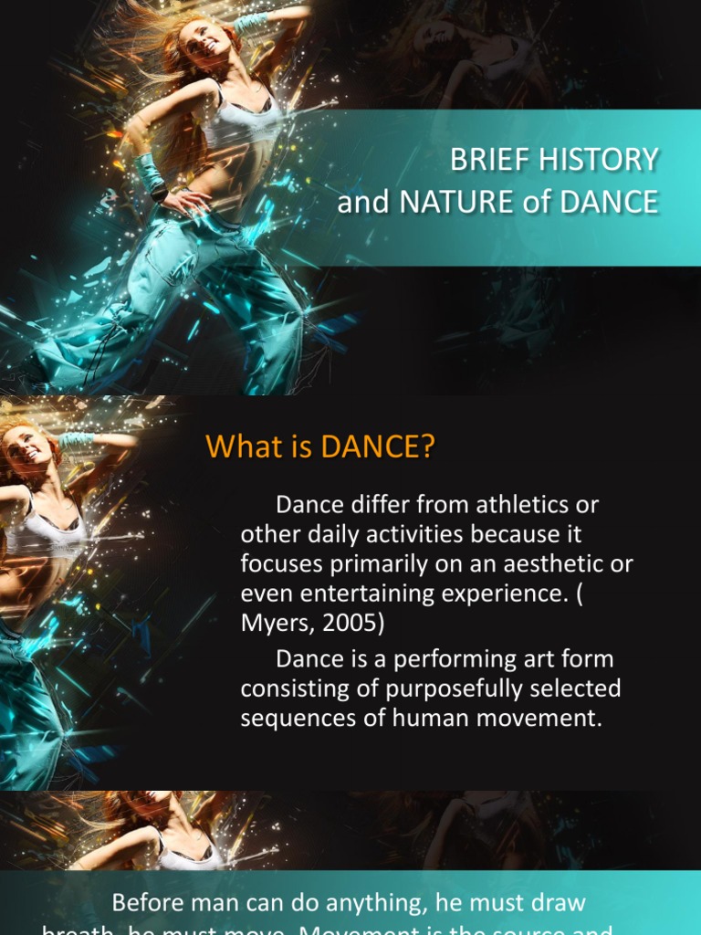 2019 Brief History and Nature of Dance PDF Dances Neuroscience