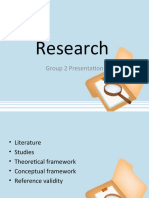 Research: Group 2 Presentation