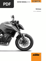 2012 Duke 125-200 Repair Manual | PDF | Transmission (Mechanics