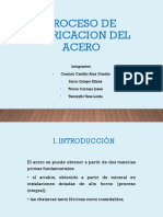 Proceso del acero