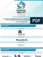 3rd Marketing Analytics Summit - 2019 - PSR PDF