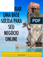 Como Criar Uma Base Sólida Para Seu Negócio Online