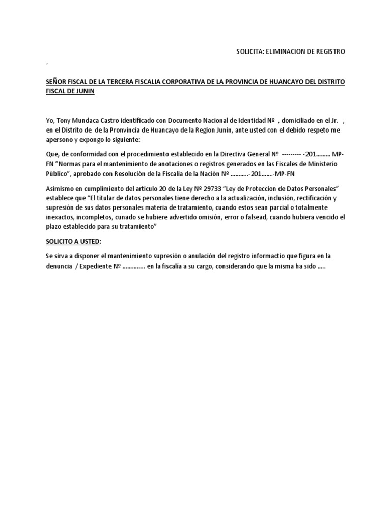 SOLICITA | PDF | Derecho