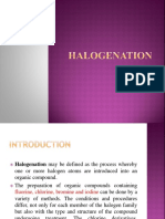 Halogenation Lec 9