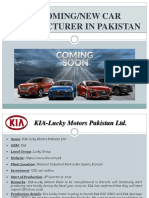 Automotive Industry Development in Pakistan