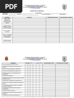 Modelo de Formulario para observação de sala de aula