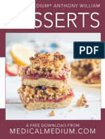 Desserts Recipes book by Medical Medium 