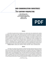 Dialnet TheMediaAndTheCommunicationIndustries 5896199 PDF