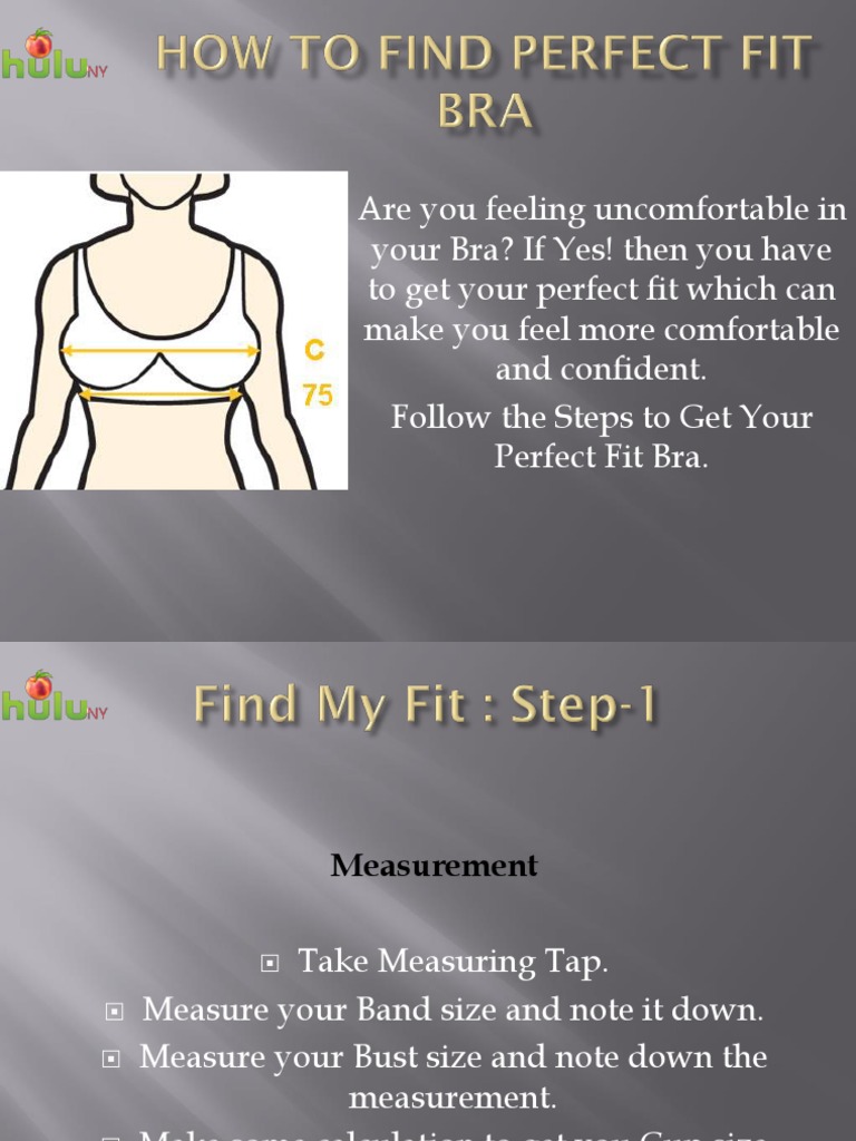 Bra Fit Guide, Find Your Perfect Fit