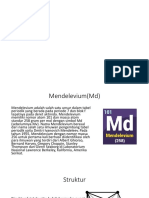 Mendelevium Element