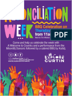 Curtin Reconciliation Week Poster 2019