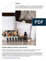 Tehnica AromaTouch® _ Uleiuri esențiale doTERRA