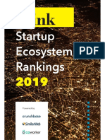 StartupBlink Ecosystem Ranking Report 2019 v2