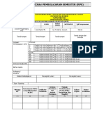 Format Rencana Pembelajaran Semester (RPS)