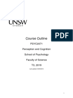 Unsw Psych2071 Course Outline