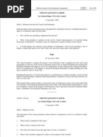 Summary Eu Law Foster European Parliament European Court - 